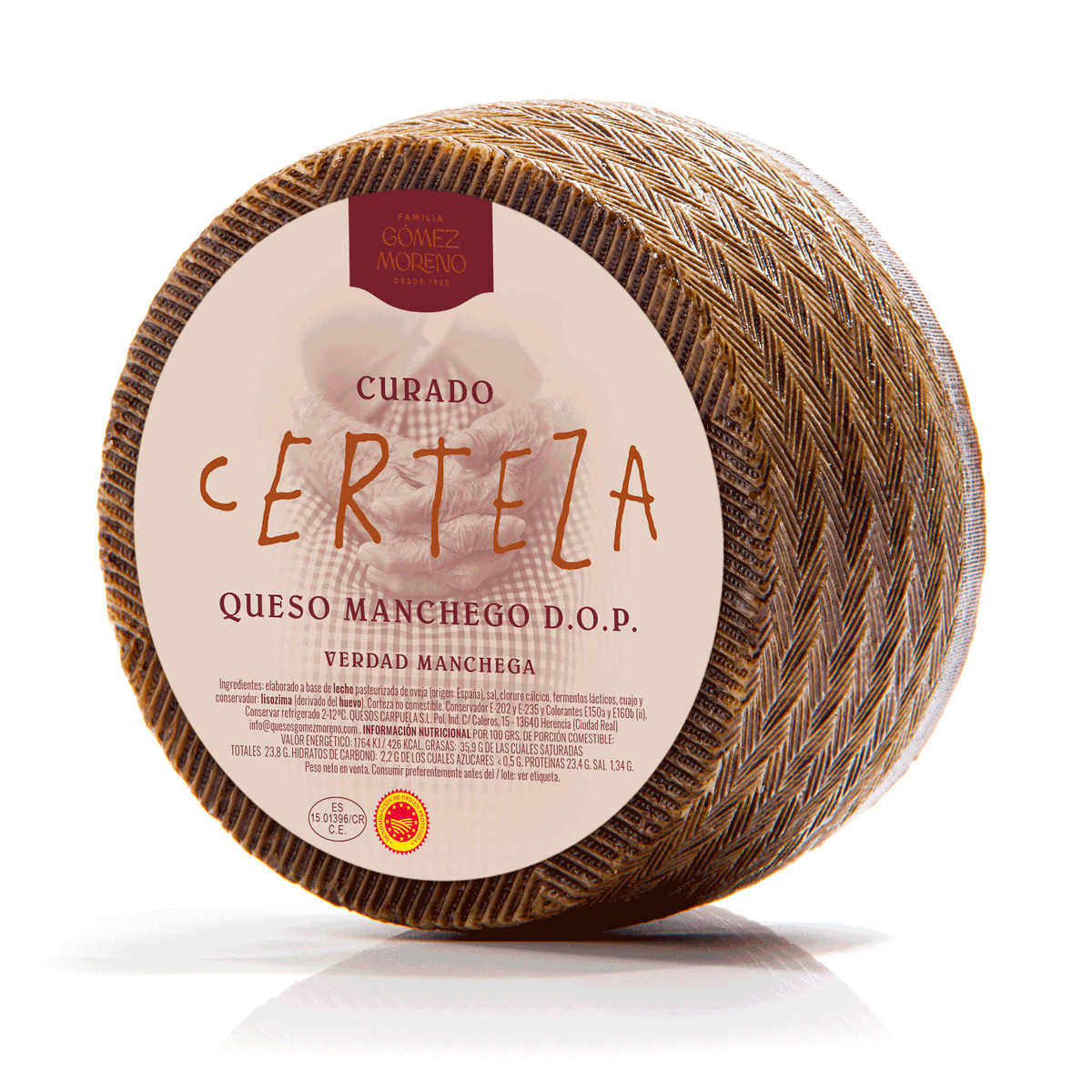 Certeza Curado DOP Manchego wheel